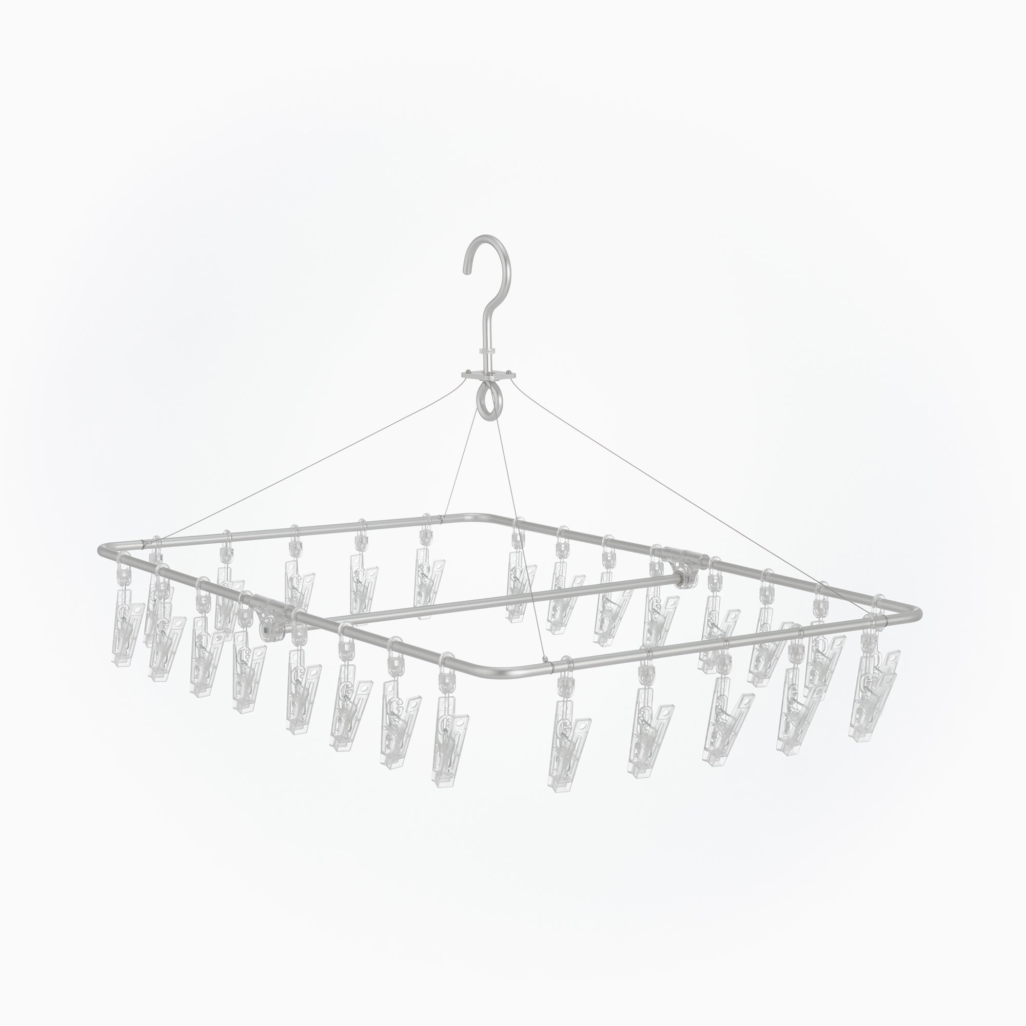 Aluminum Square Hanger with Pegs