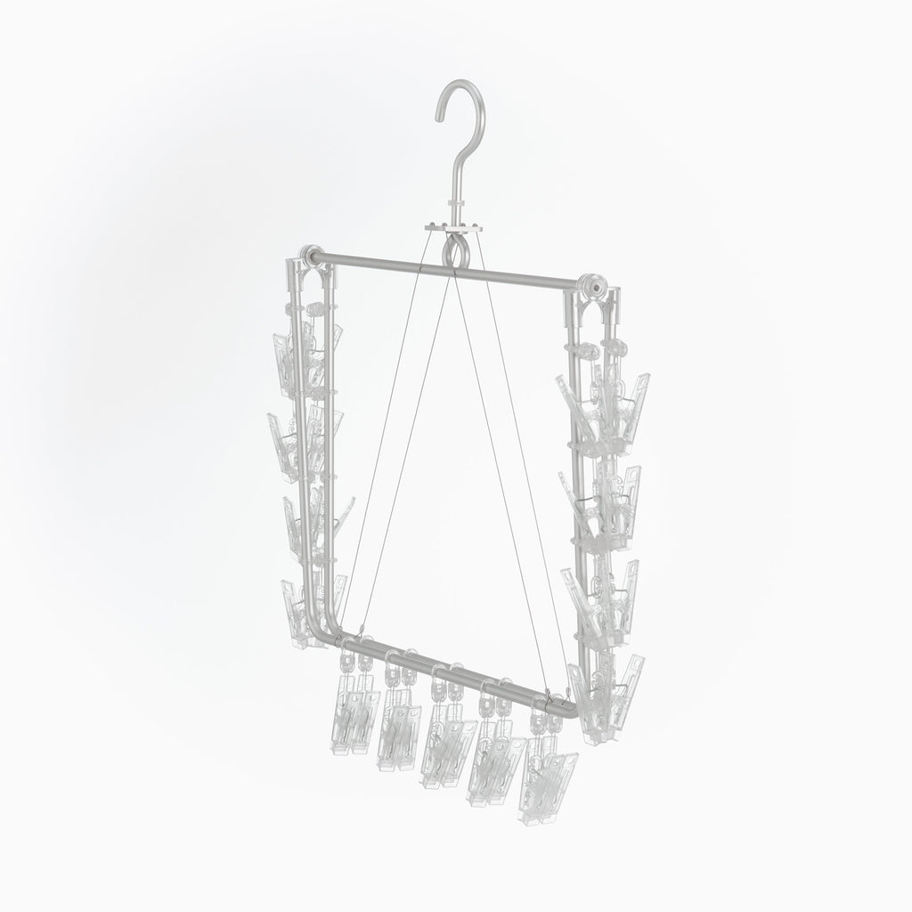 Aluminum Square Hanger with Pegs