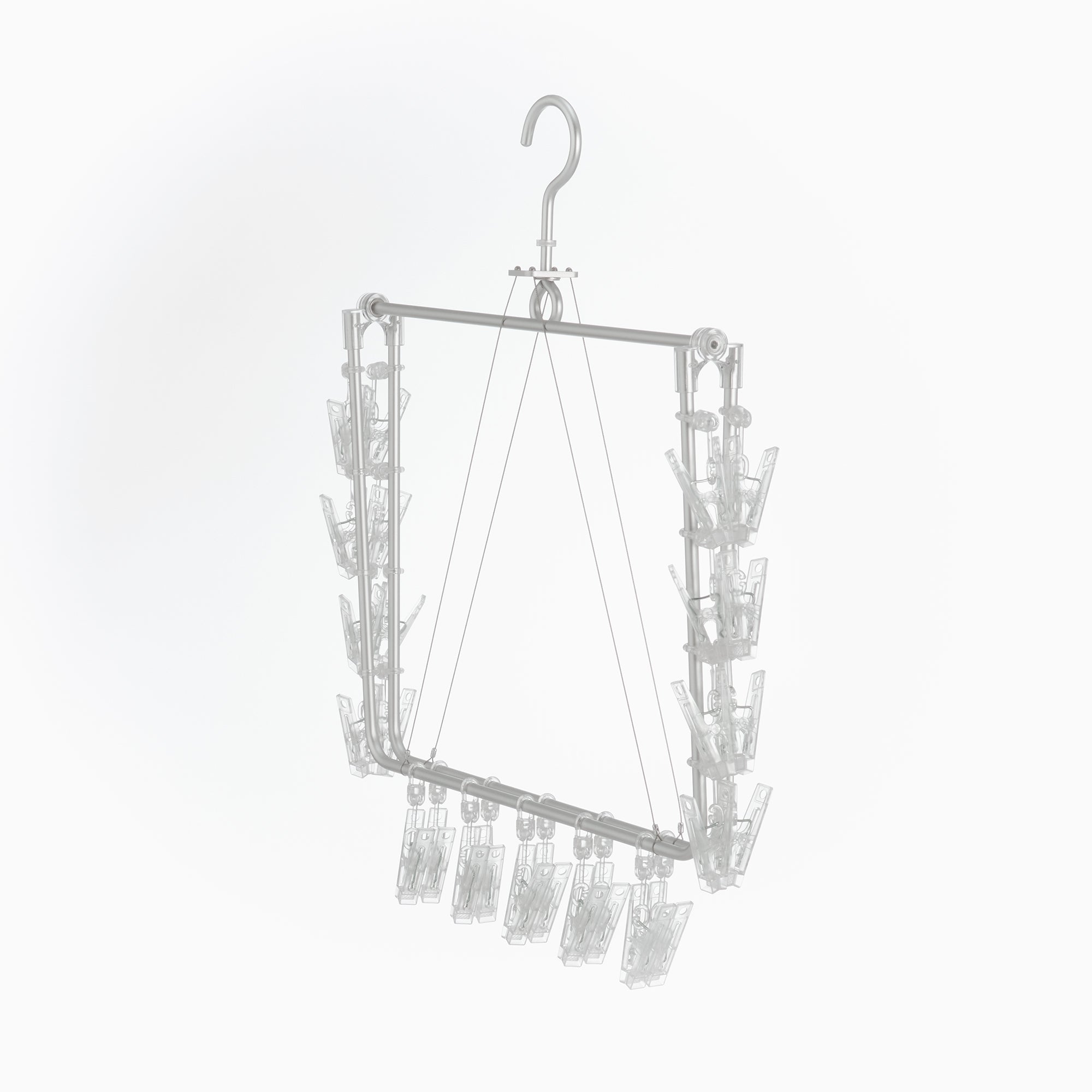 Aluminum Square Hanger with Pegs