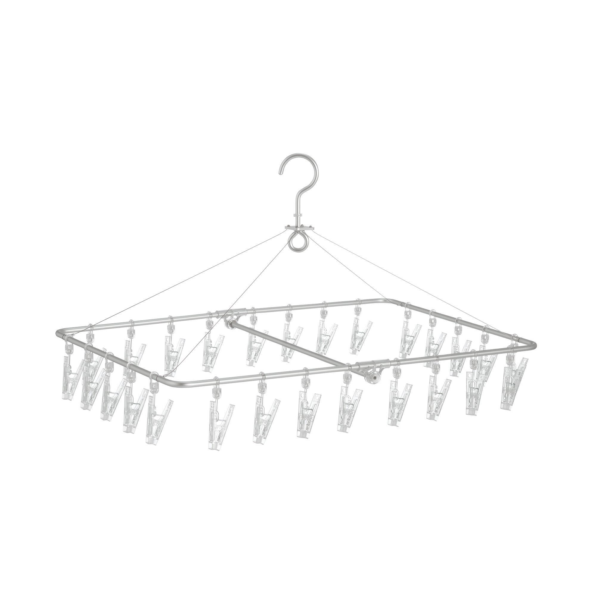 Aluminum Square Hanger with Pegs