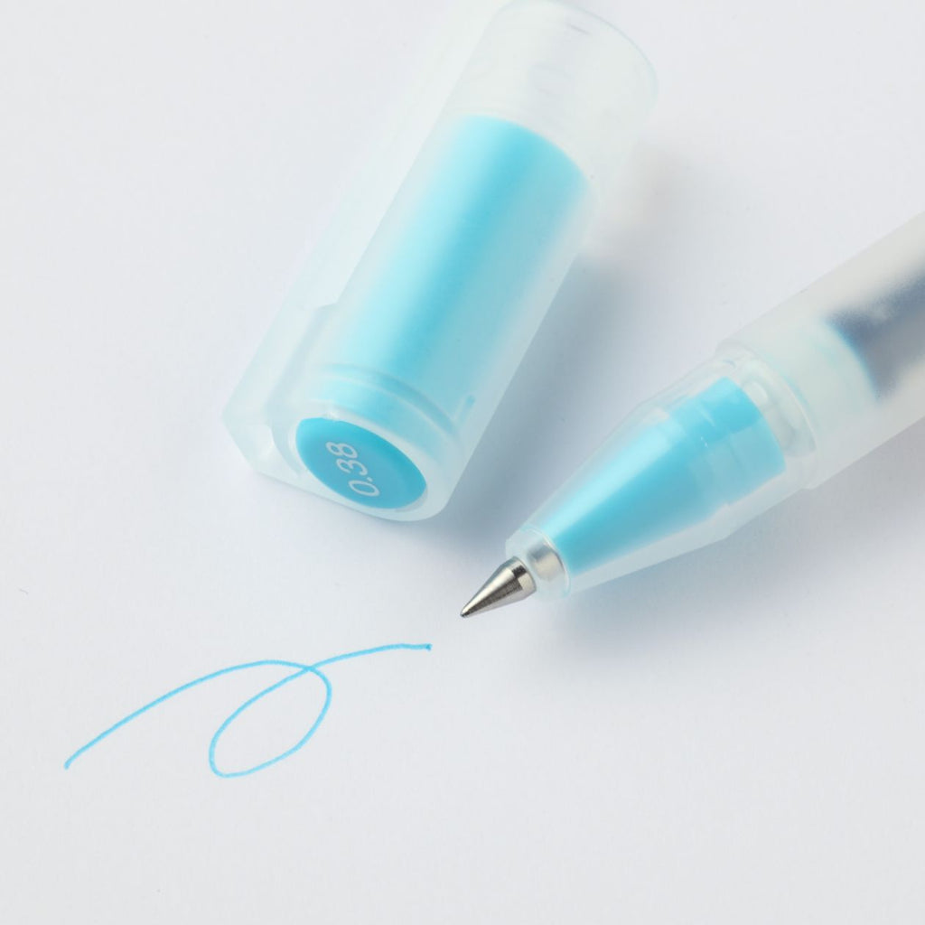 Gel Ink Ballpoint Cap Type Pen 0.38 mm