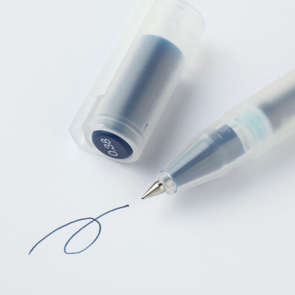 Gel Ink Ballpoint Cap Type Pen 0.38 mm