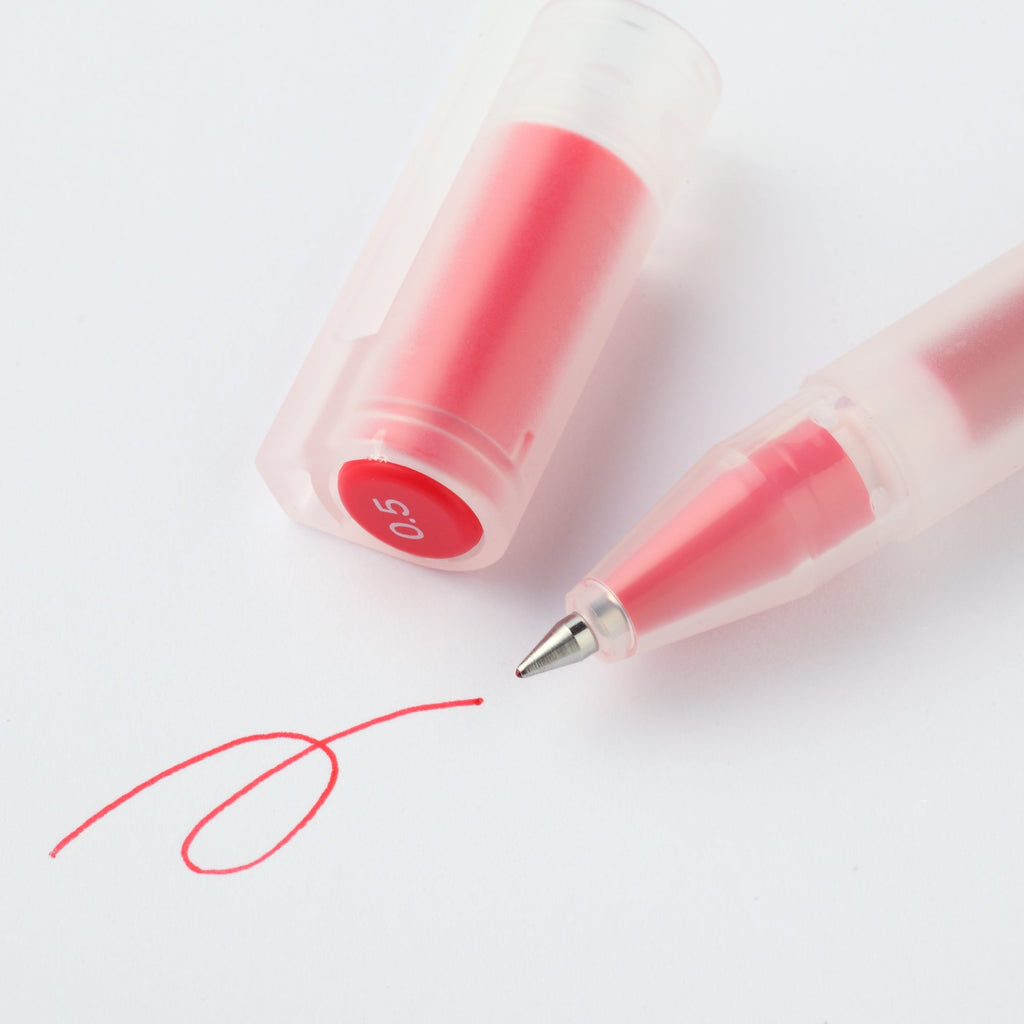 Gel Ink Cap Type Ballpoint Pen 0.5mm