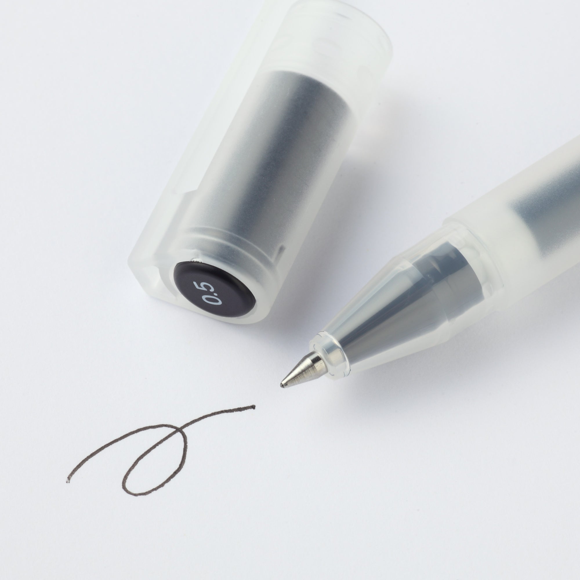 Gel Ink Cap Type Ballpoint Pen 0.5mm