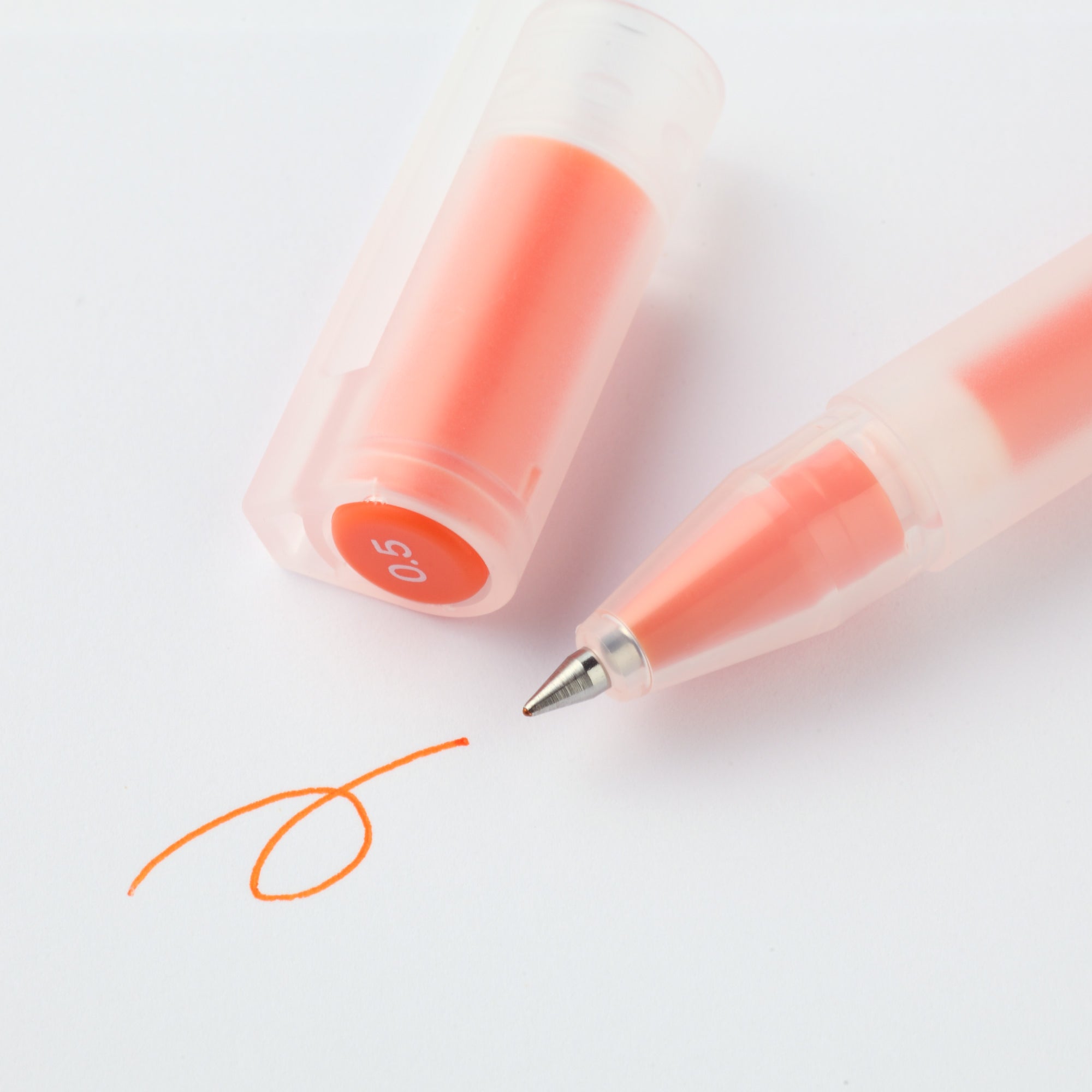 Gel Ink Cap Type Ballpoint Pen 0.5mm