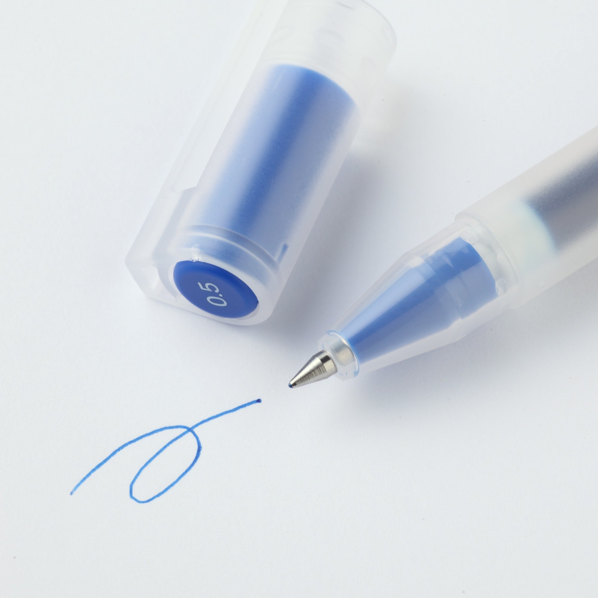 Gel Ink Cap Type Ballpoint Pen 0.5mm