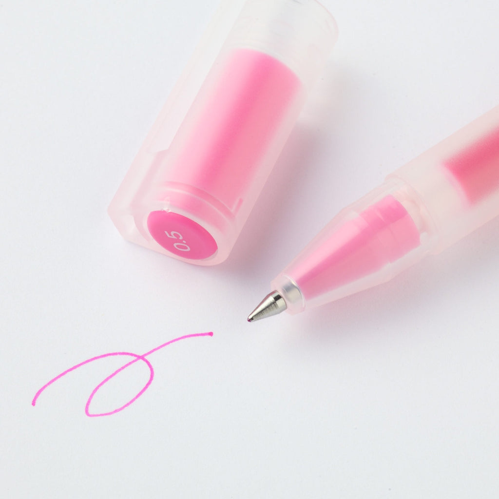 Gel Ink Cap Type Ballpoint Pen 0.5mm
