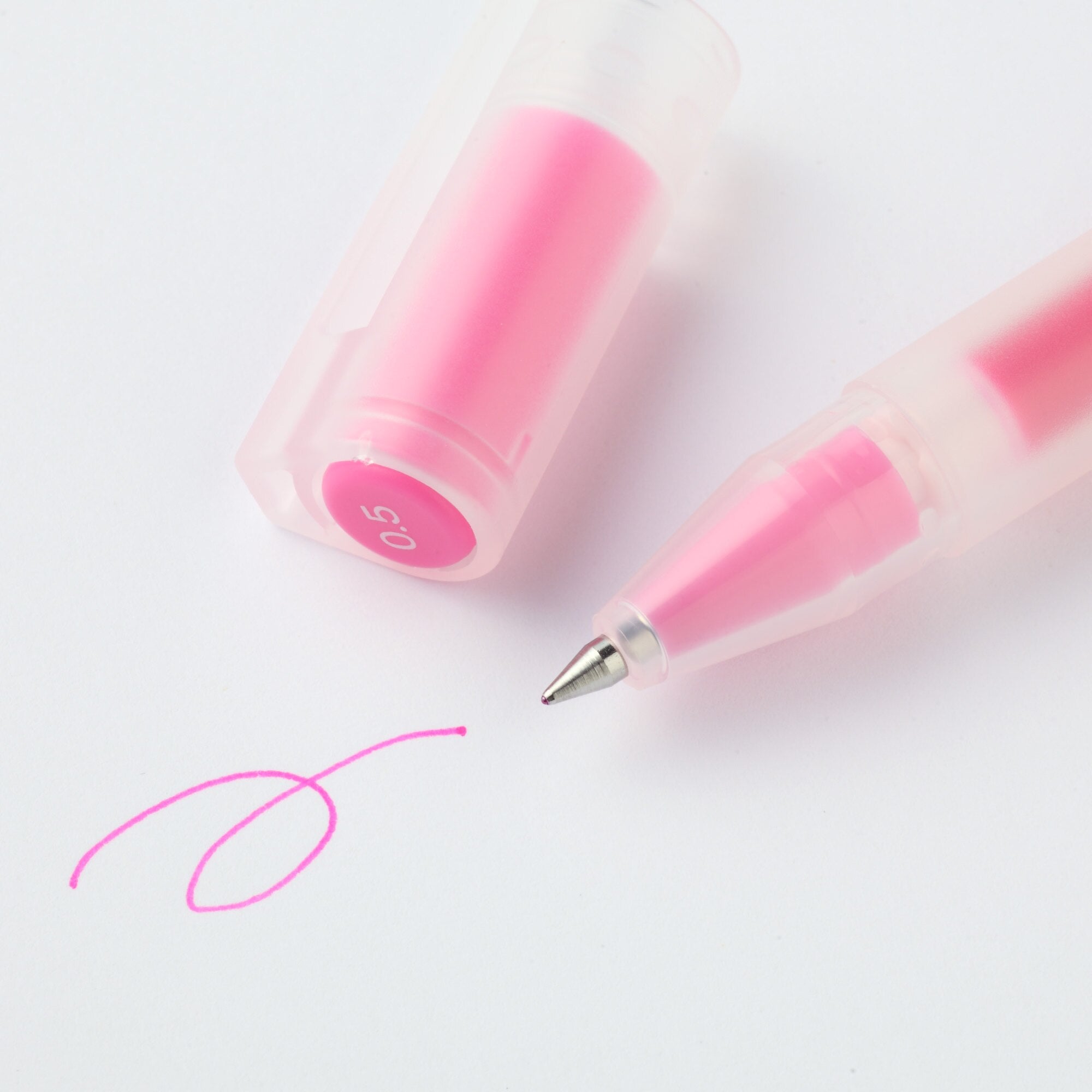 Gel Ink Cap Type Ballpoint Pen 0.5mm
