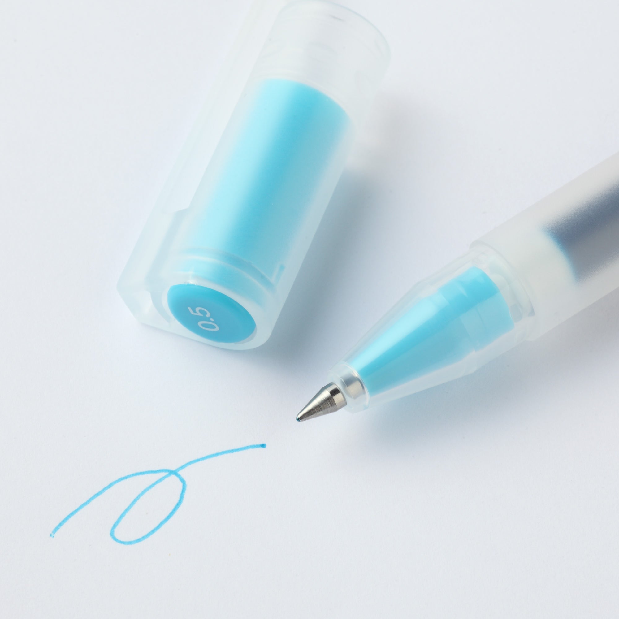 Gel Ink Cap Type Ballpoint Pen 0.5mm