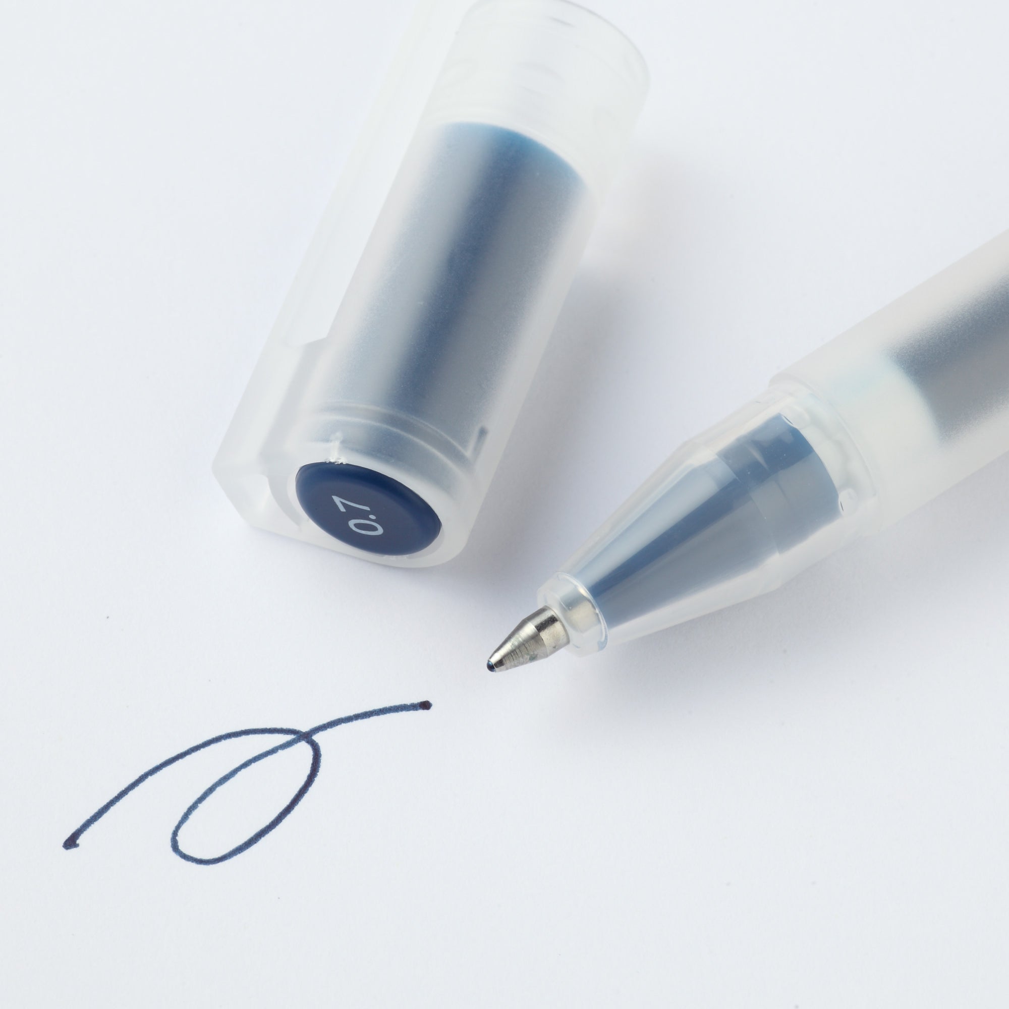 Gel Ink Cap Type Ballpoint Pen 0.7mm