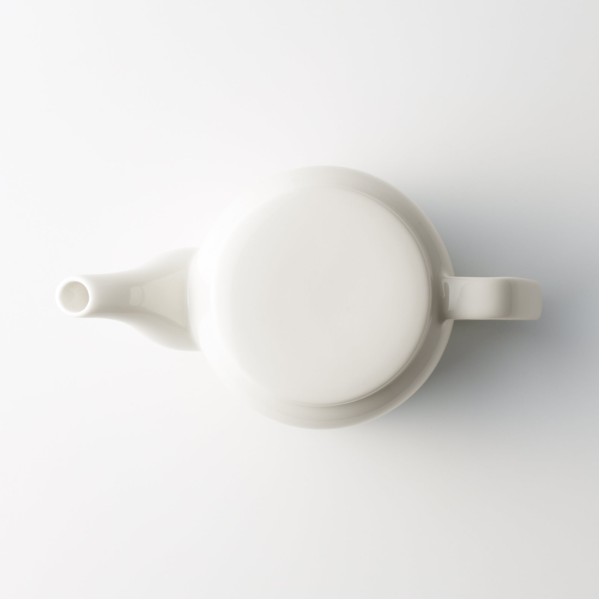 Beige Porcelain Pot