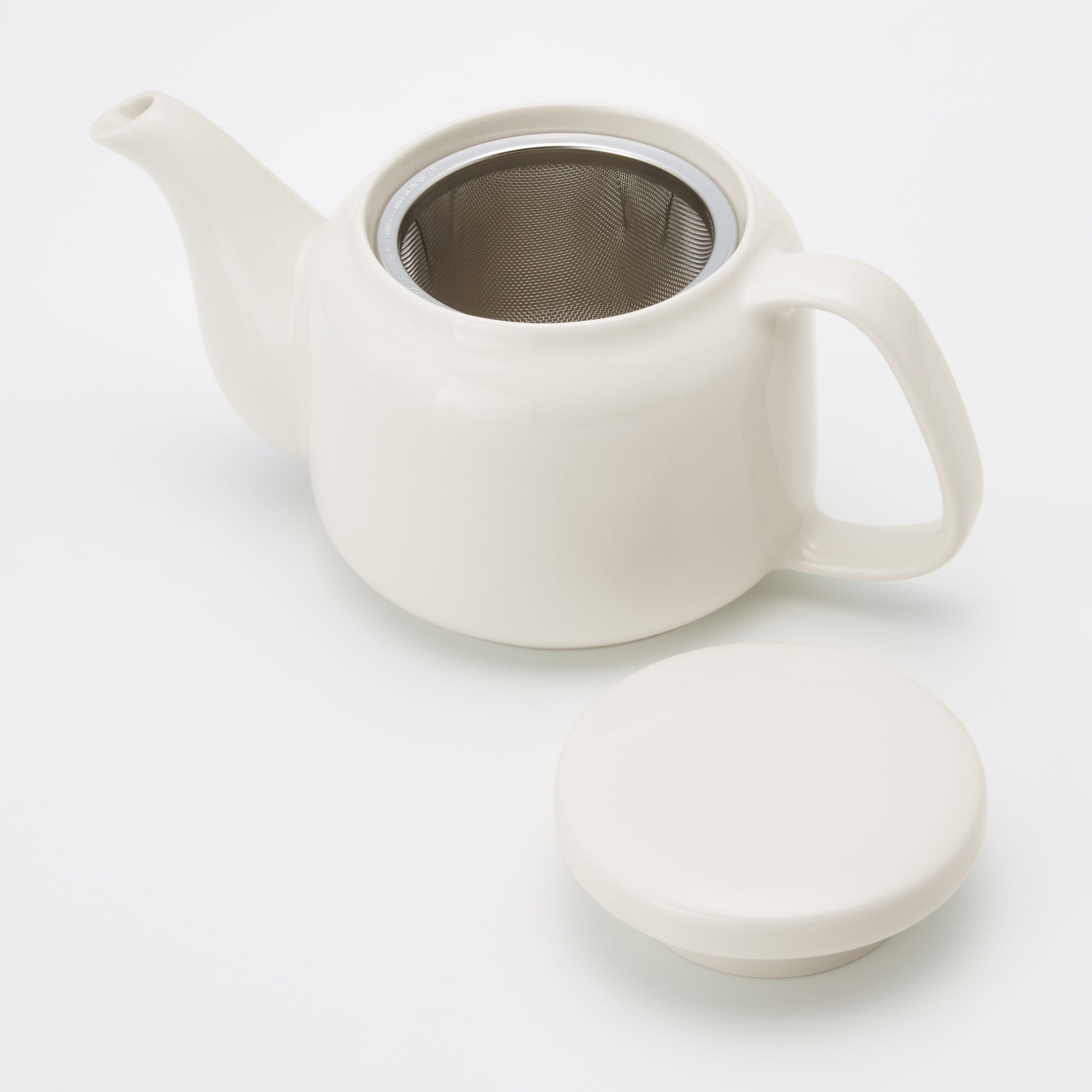 Beige Porcelain Pot