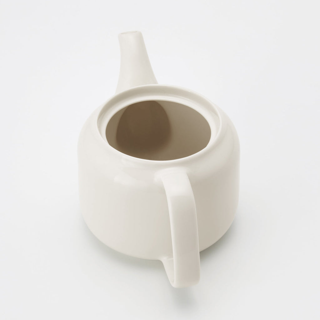 Beige Porcelain Pot