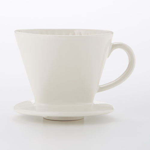 Beige Porcelain Coffee Dripper