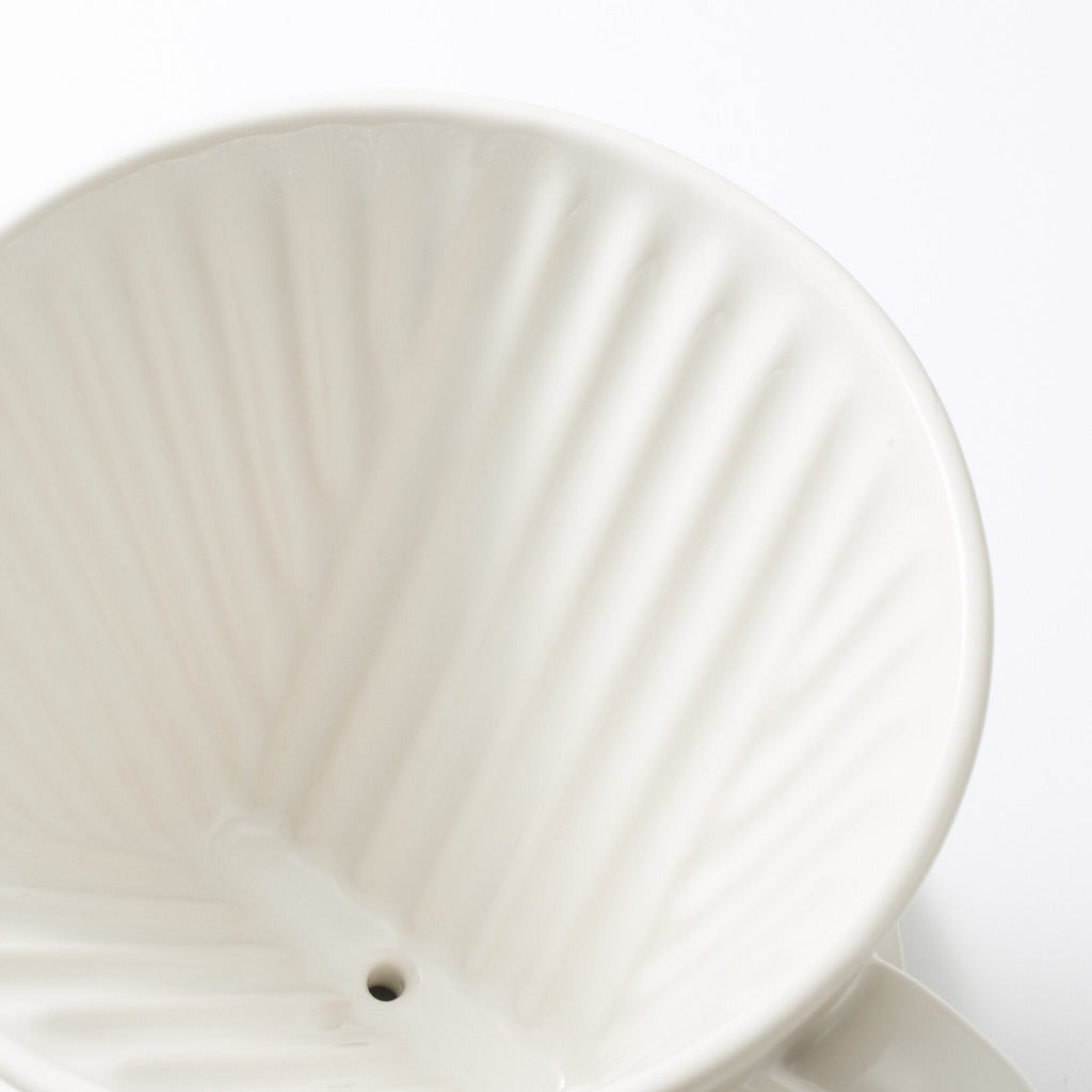 Beige Porcelain Coffee Dripper