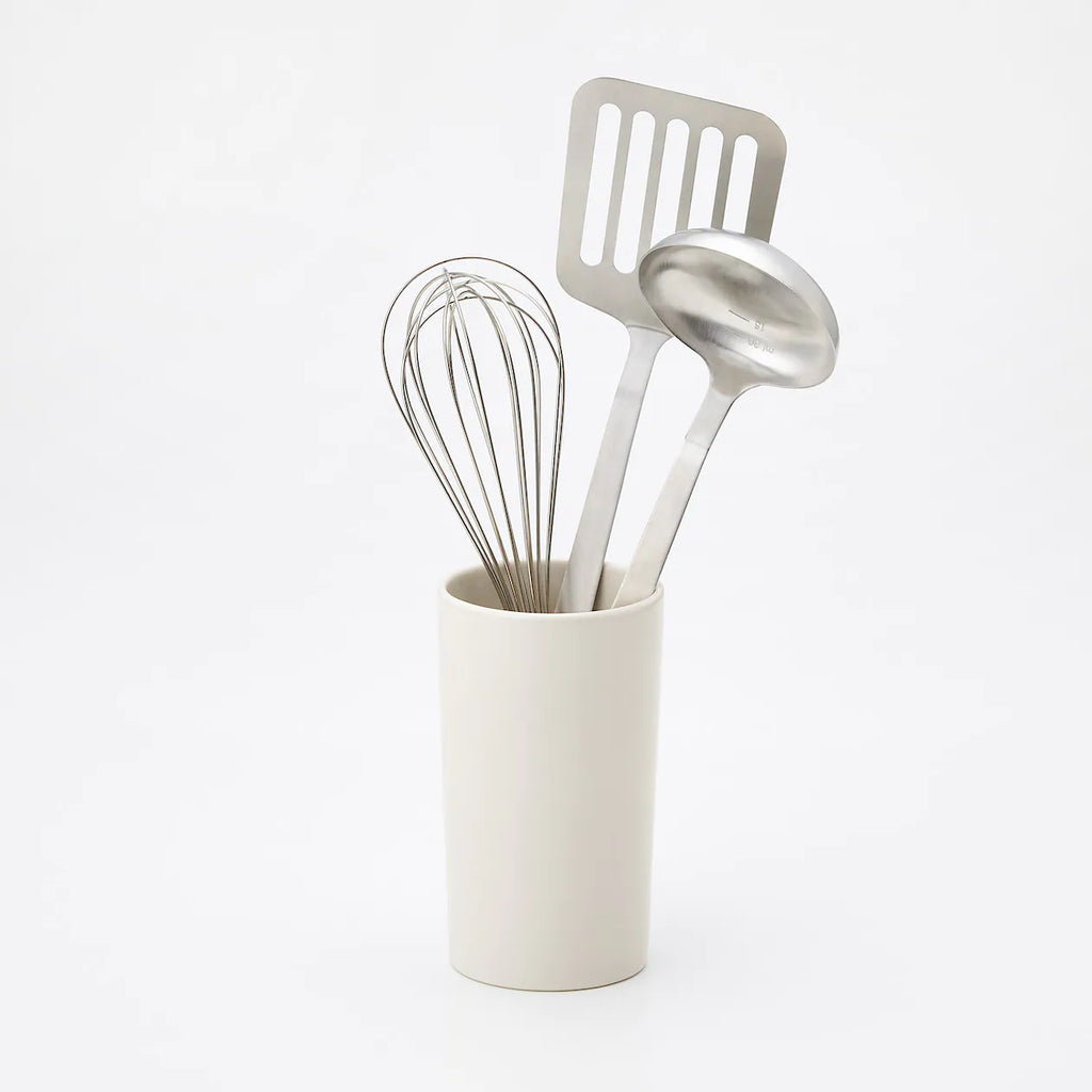 Beige Porcelain Kitchen Tool Stand