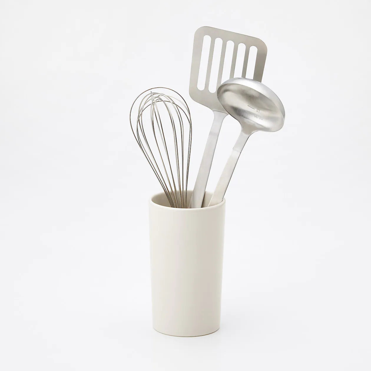 Beige Porcelain Kitchen Tool Stand