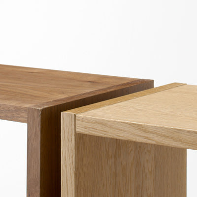 Stacking Shelf - Oak - 5 Tiers