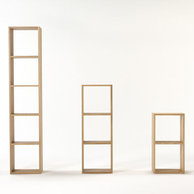 Stacking Shelf - Oak - 5 Tiers