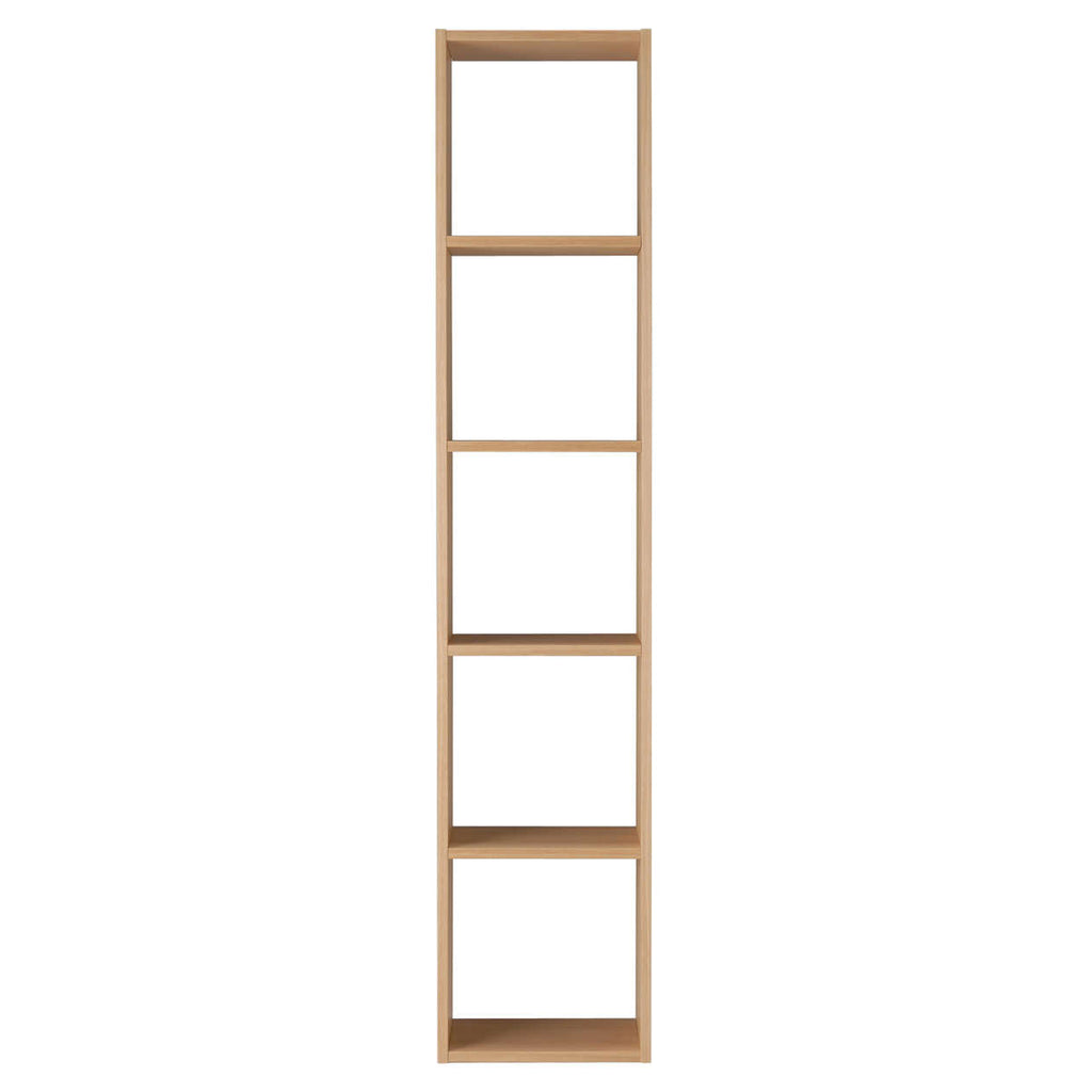 Stacking Shelf - Oak - 5 Tiers