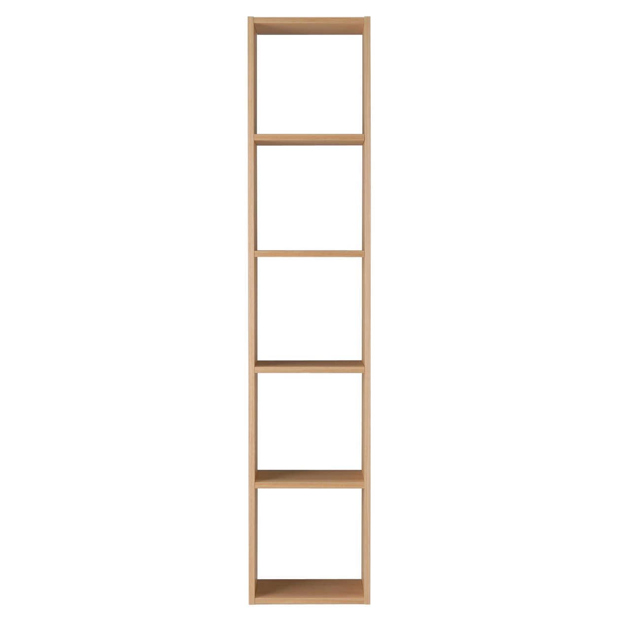 Stacking Shelf - Oak - 5 Tiers