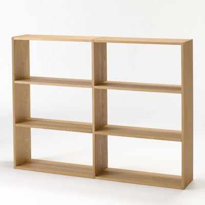 Stacking Shelf - Oak - Wide - 3 Tiers