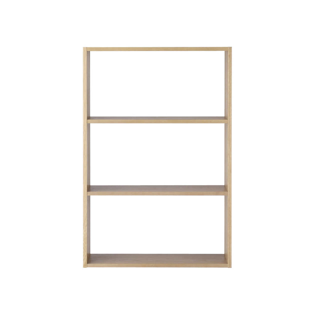 Stacking Shelf - Oak - Wide - 3 Tiers