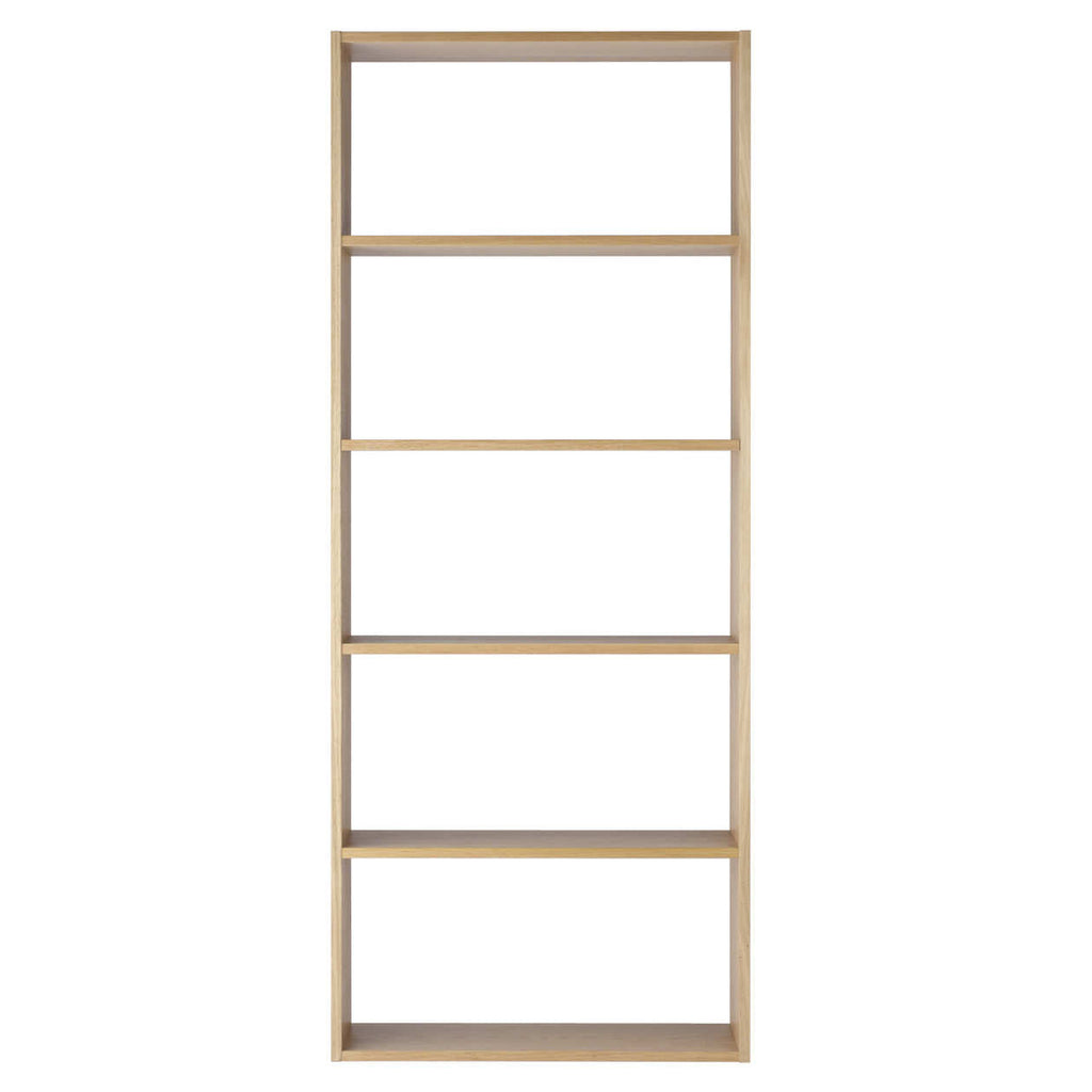 Oak Stacking Shelf - Wide Type - 5 Tiers
