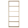 Oak Stacking Shelf - Wide Type - 5 Tiers