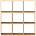 Stacking Shelf - Oak - 3 x 3