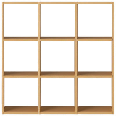 Stacking Shelf - Oak - 3 x 3