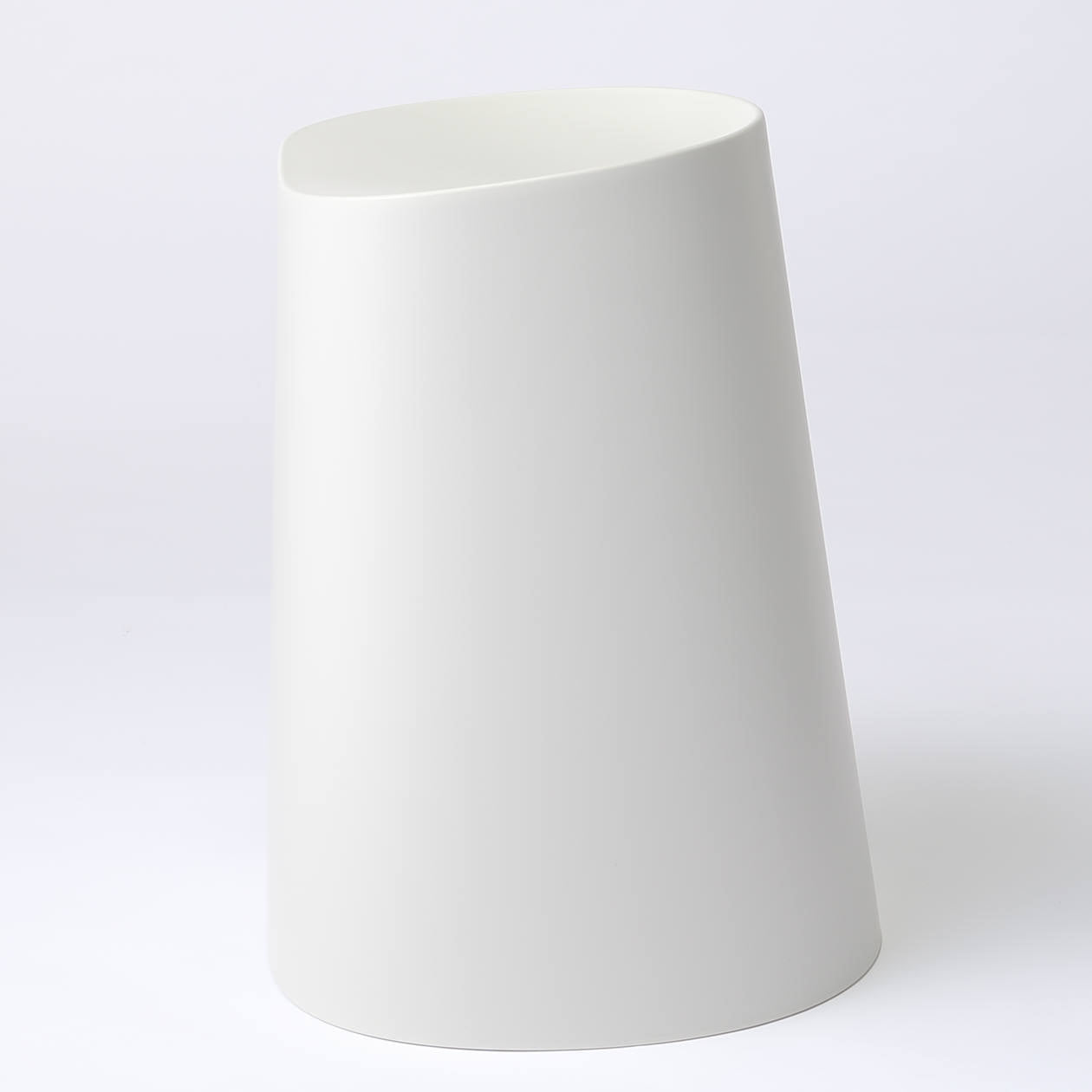 Polypropylene Stackable Stool Light Gray