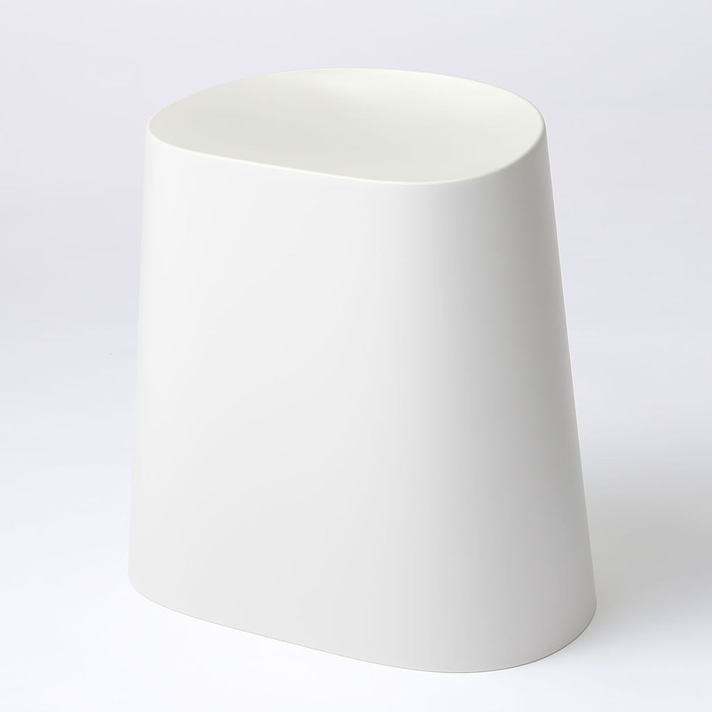 Polypropylene Stackable Stool Light Gray