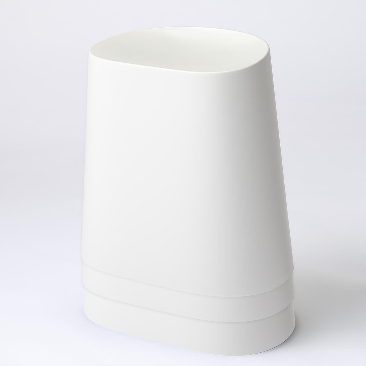 Polypropylene Stackable Stool Light Gray