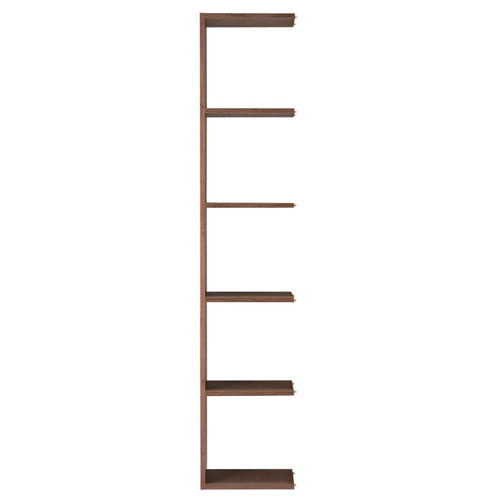 Walnut Stacking Shelf Additional - 5 Tiers