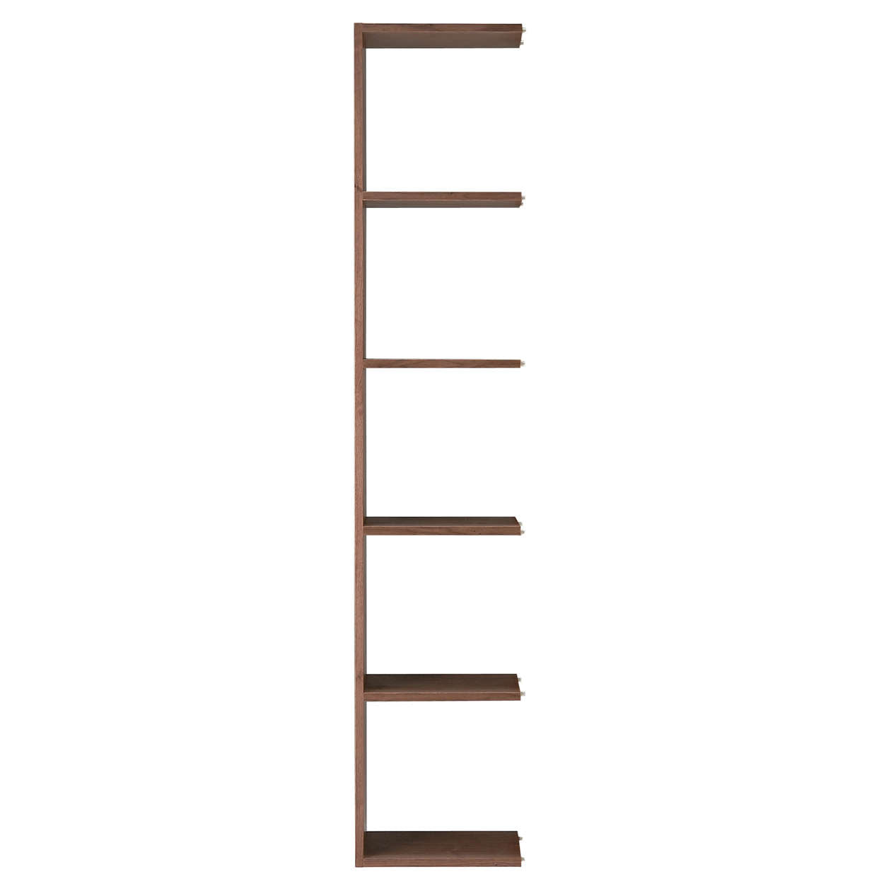 Walnut Stacking Shelf Additional - 5 Tiers