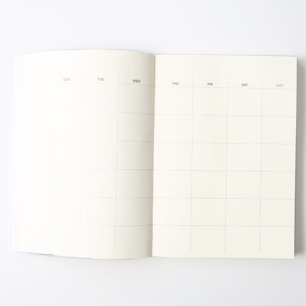 Undated Monthly Weekly Planner