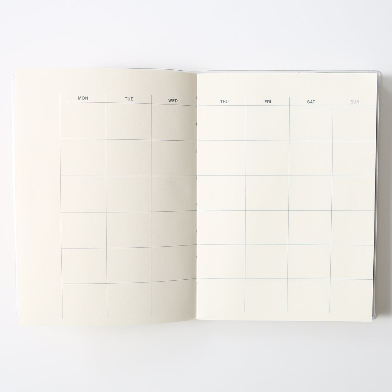 Undated Monthly Weekly Planner