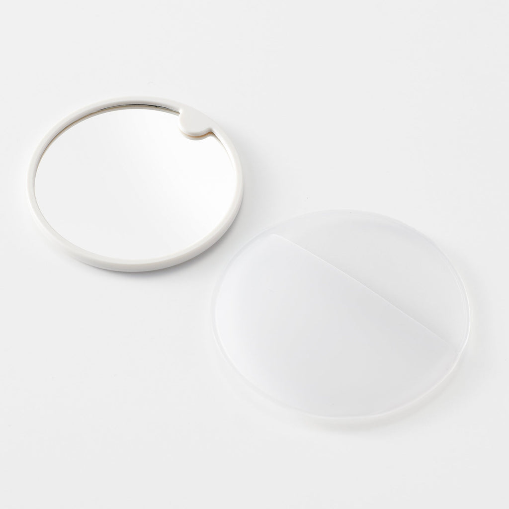 Styrene Round Compact Mirror