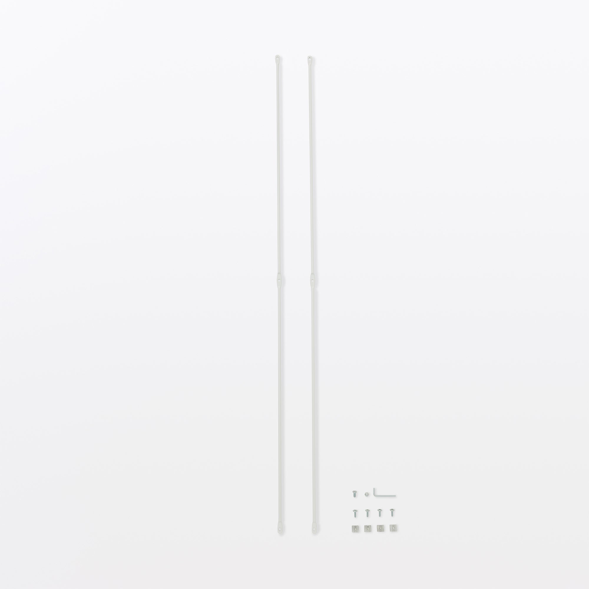 SUS Shelving Unit Cross Bar - White Gray - Extra Wide