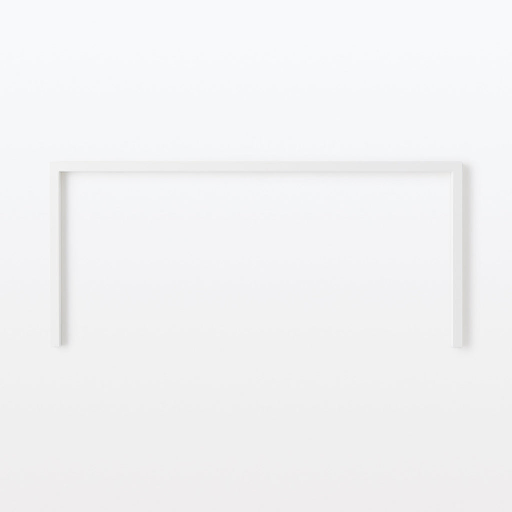 SUS Shelving Unit Frame Reinforcement Part - White Gray - Wide