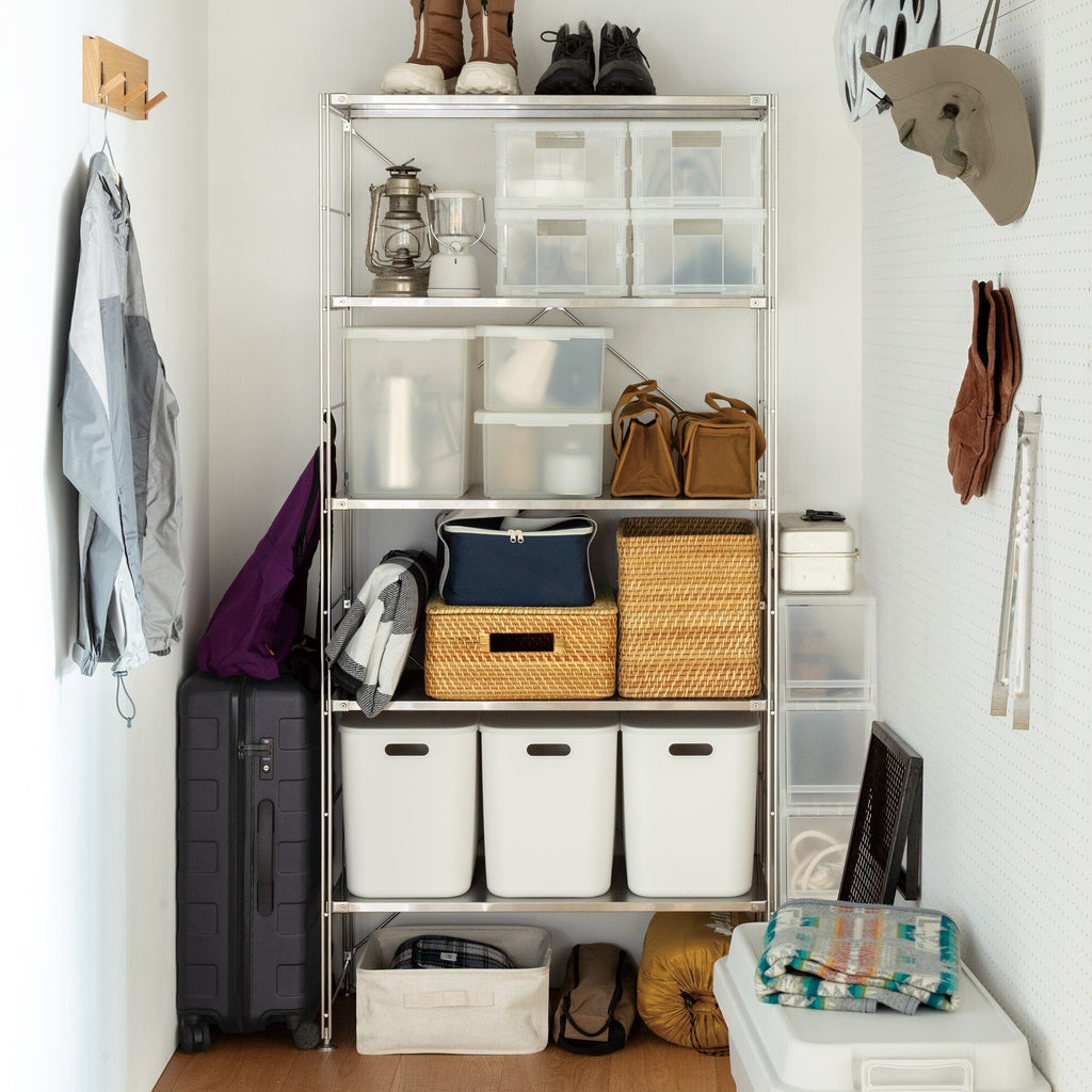 SUS Shelving Unit - Stainless Steel - Wide - Large