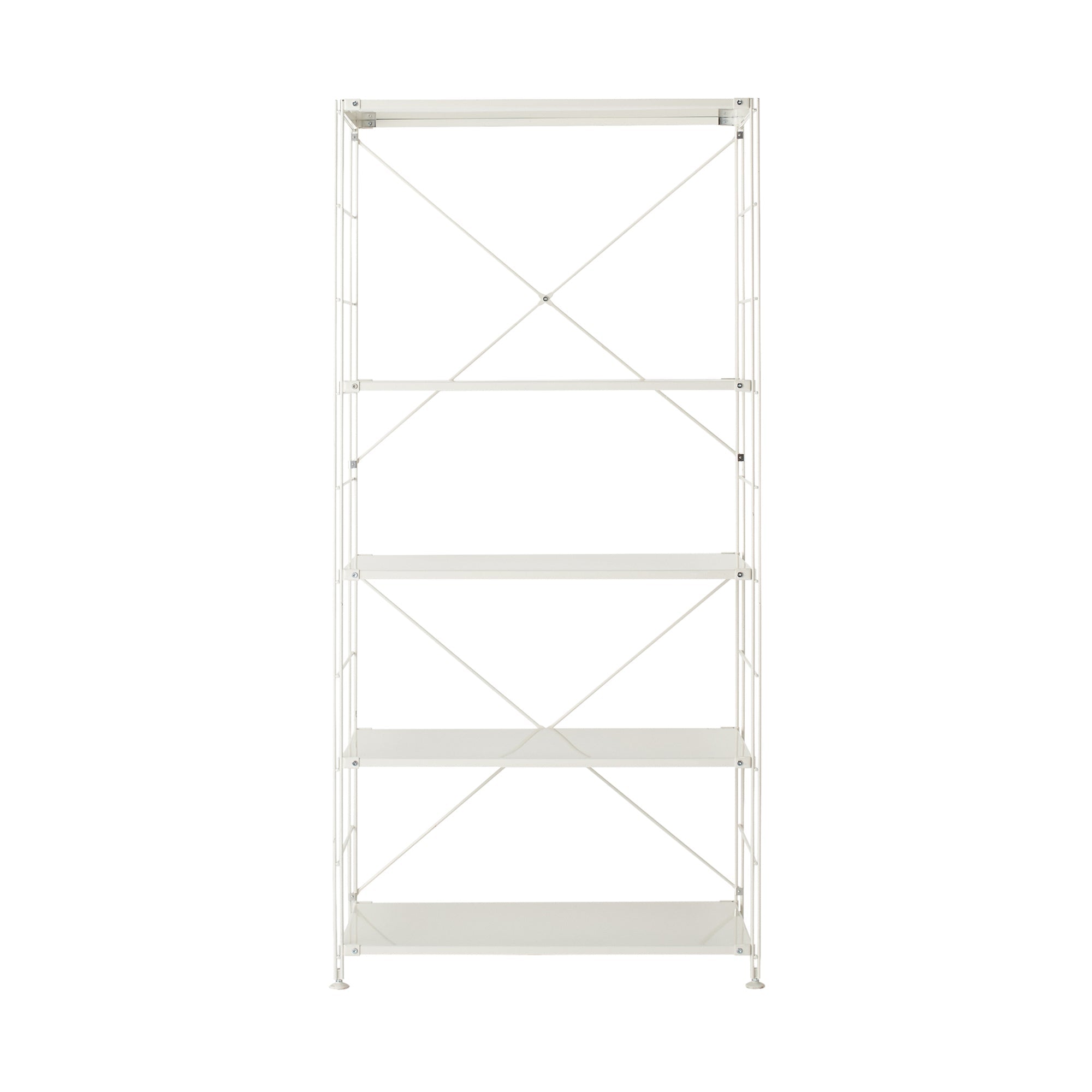 SUS Shelving Unit - White Gray - Wide - Large