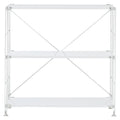 SUS Shelving Unit - White Gray - Wide - Small