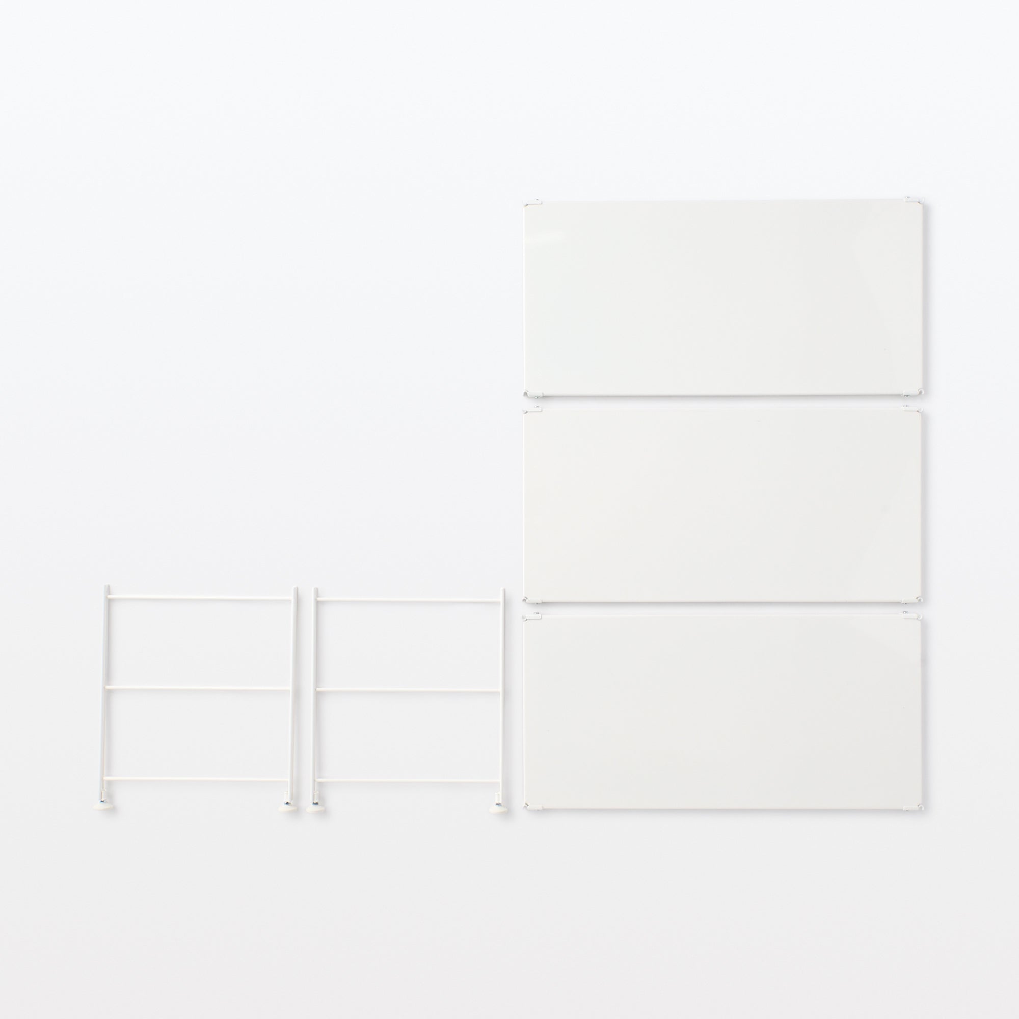 SUS Shelving Unit - Light Gray - Wide - Mini