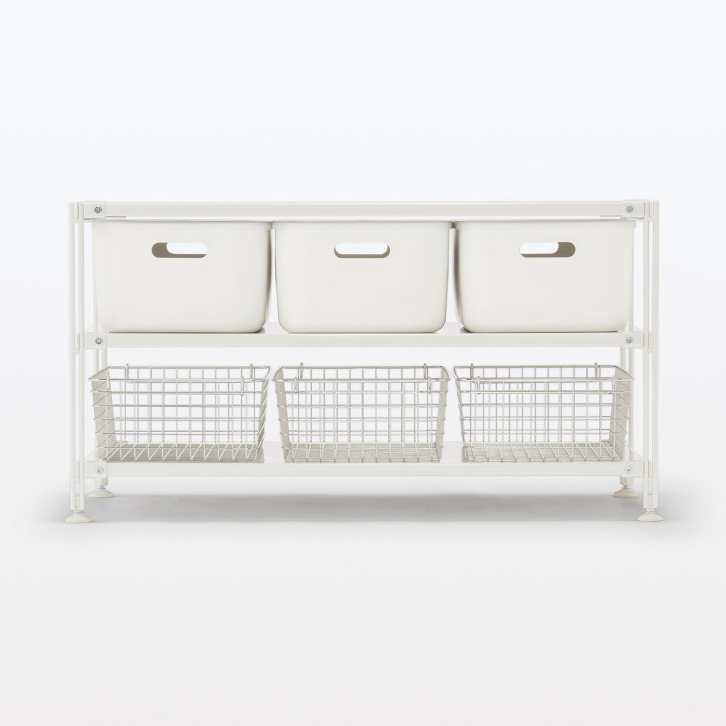 SUS Shelving Unit - Light Gray - Wide - Mini