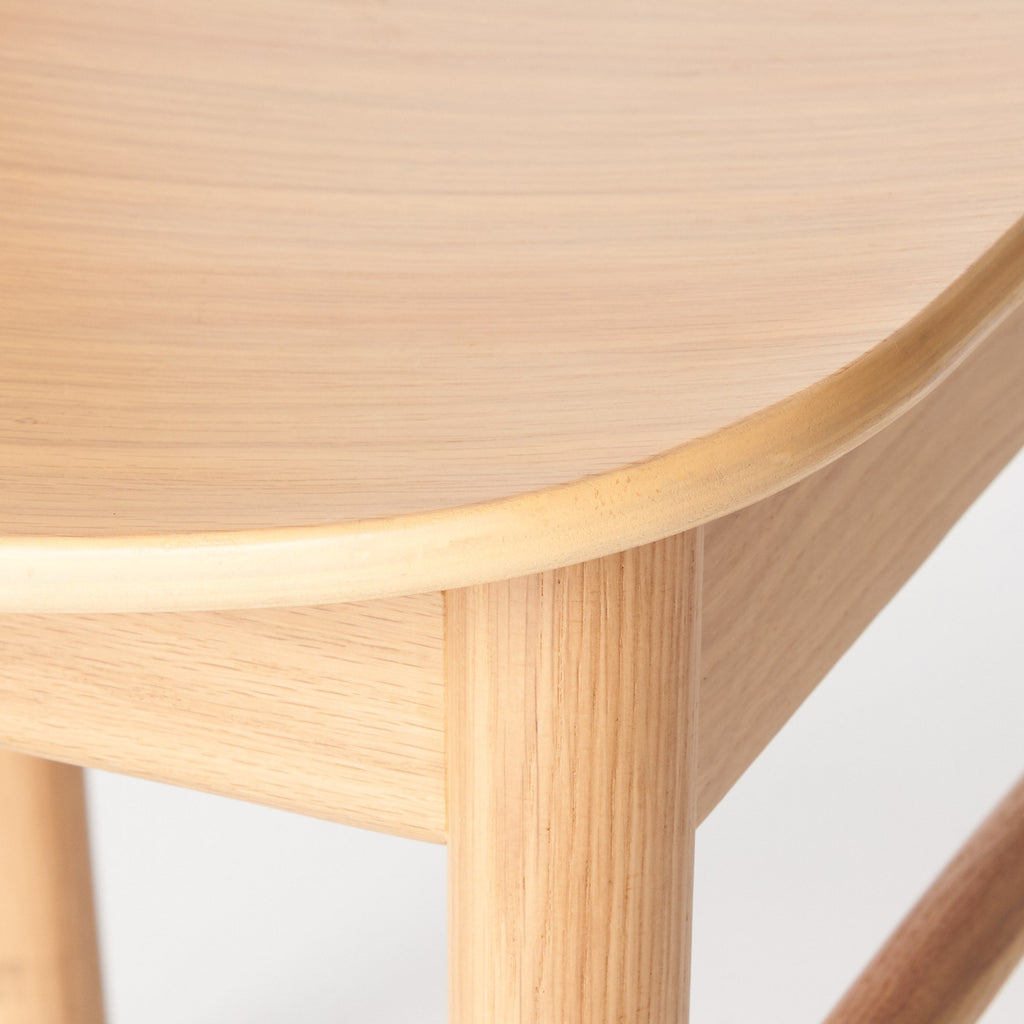 [HD] Oak Round Chair