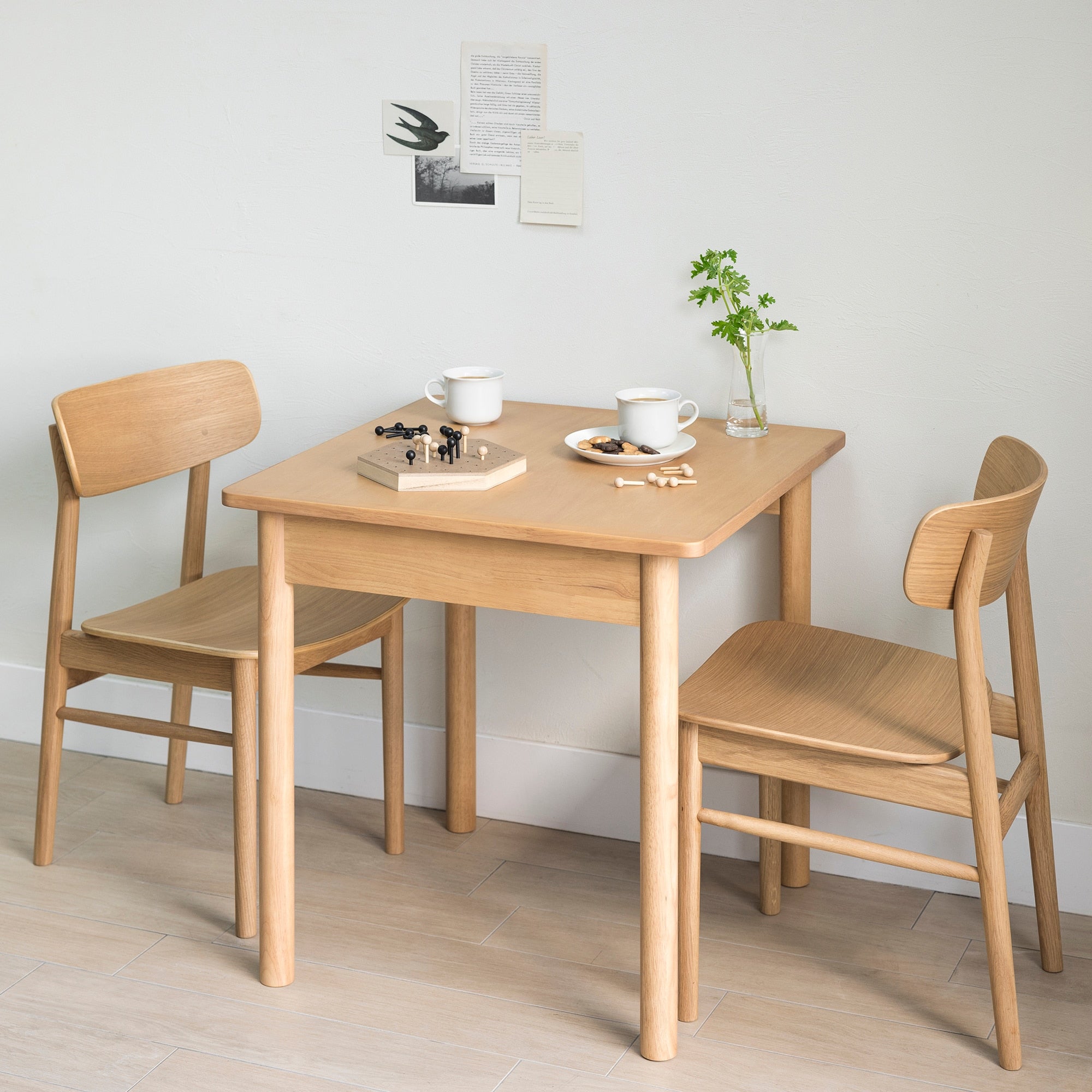 [HD] Oak Round Chair