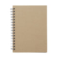 A6 Wirebound Notebook Plain Beige
