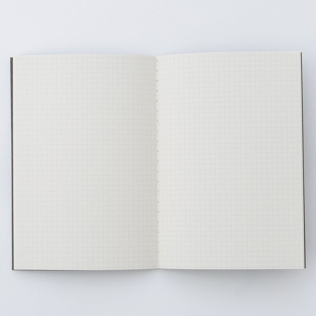 Recycled Paper Bind Grid Notebook